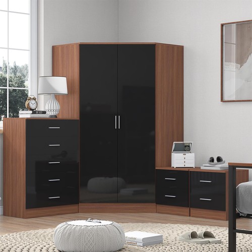 Reflect bedroom set corner - bedroom, +
